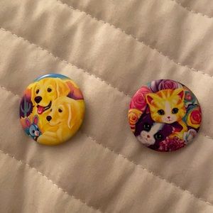 🛑SOLD🛑 LISA FRANK PINS 🐶 PUPPIES 🐱 KITTENS 🌈